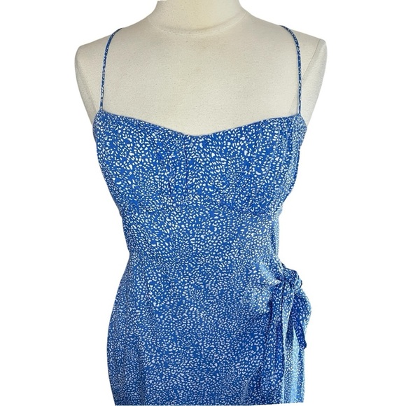 ZARA Faux Wrap Corset Dress, XL - Picture 6 of 12